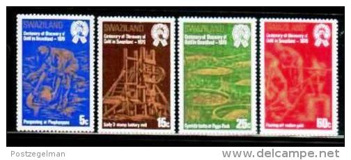 SWAZILAND, 1979, Mint Lightly  Hinged Stamps, Finding Of Gold, 314-317 , #6653 - Swaziland (1968-...)