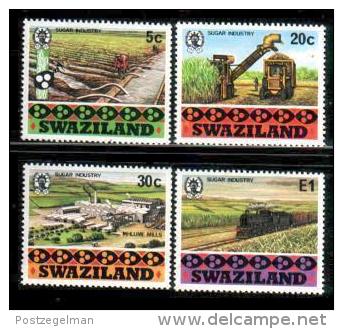 SWAZILAND, 1982, Mint Lightly  Hinged Stamps, Sugar Industry, 407-410 , #6672 - Swaziland (1968-...)