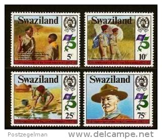SWAZILAND, 1982, Mint Lightly  Hinged Stamps, Scouting, 415-418 , #6674 - Swaziland (1968-...)