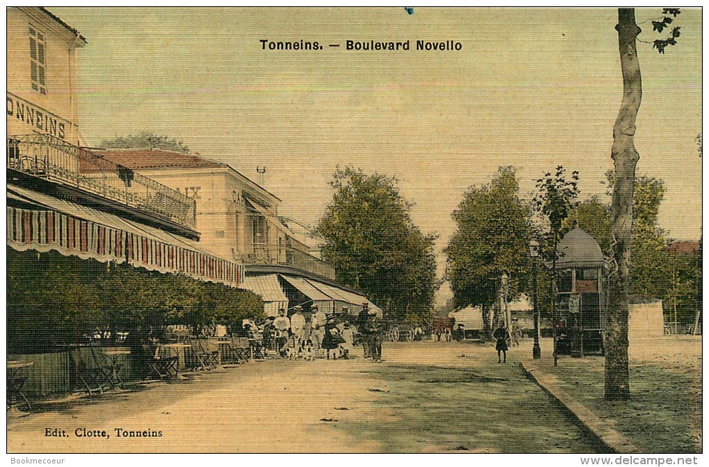 01  AIN   TONNEINS   Boulevard Novello   Voyagée - Tonneins