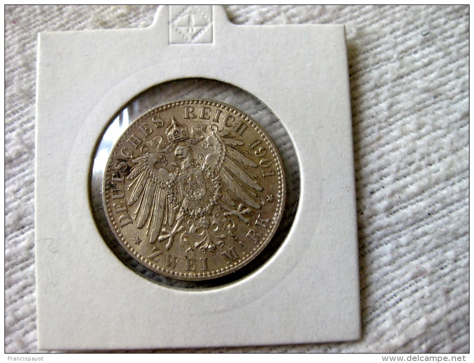 Germany 2 Mark 1901 (200th Anniversary Of Preussen Kingdom) - 2, 3 & 5 Mark Argent