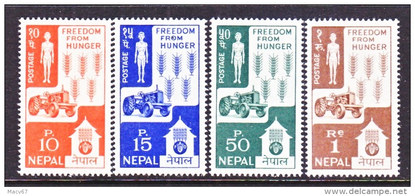 NEPAL  159-62    **  FOA - Nepal