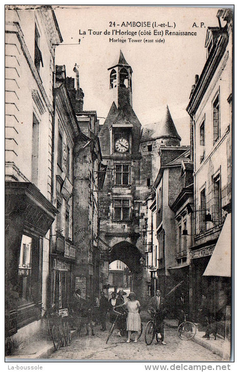 37 AMBOISE - La Tour De L'horloge Renaissance - Neuillé-Pont-Pierre