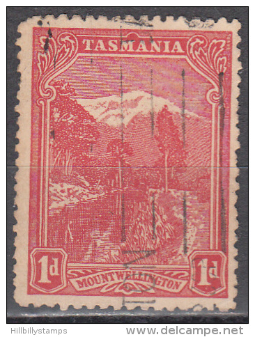 Tasmania   Scott No  96    Used     Year  1902   Wmk 70 - Oblitérés