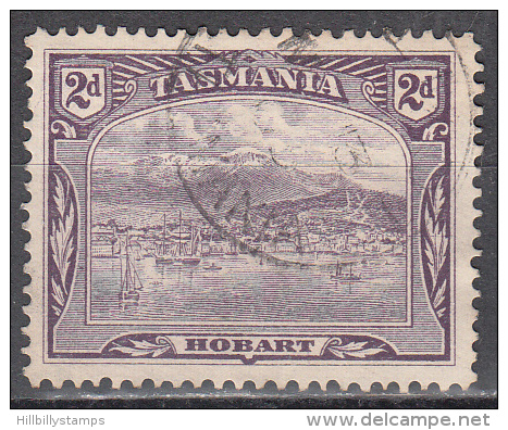Tasmania   Scott No  97    Used     Year  1902   Wmk 70 - Used Stamps