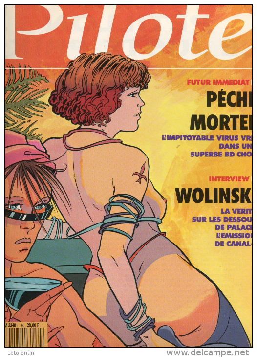 MAGAZINE BD:    -  PILOTE  N° 34 - Pilote