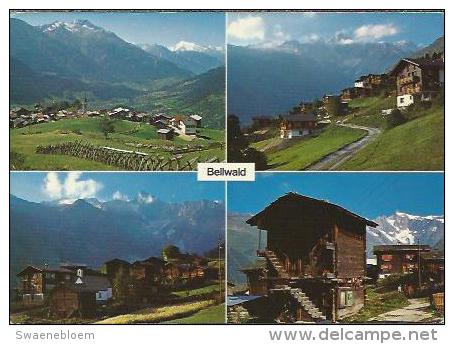 CH.- Bellwald, Wallis. Weisshorn. Ried. Eggen. Wannenhorn. - Schweiz.Phot: Klopfenstein - Adelboden - Bellwald