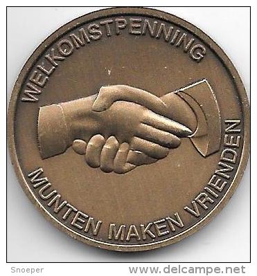 Numismatica Belguim EGMP Herentals  Welkomspenning ND - Autres & Non Classés