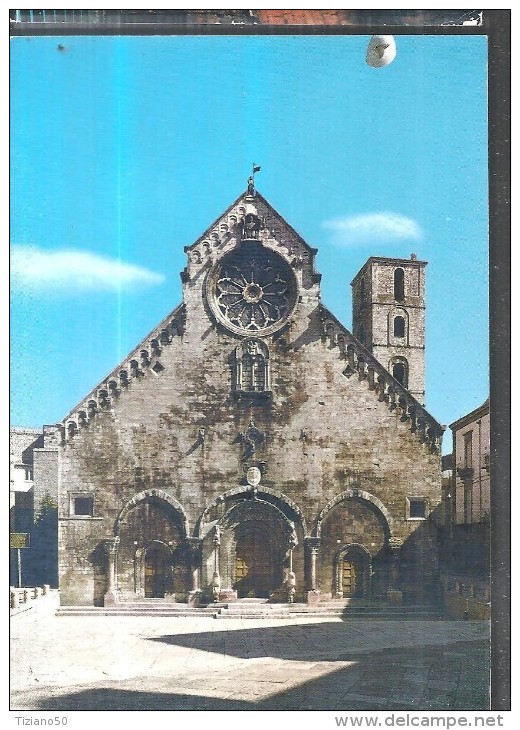 RUVO DI PUGLIA LA CATTEDRALE ., PANORAMA..VIAGGIATA .NO,1980-FG-C1830.T - Andria