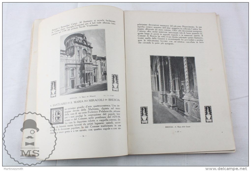 I Santuari D'Italia With A Preface By C. Bandini -  Edited By The Italian National Tourism Board In 1927 - Otros & Sin Clasificación