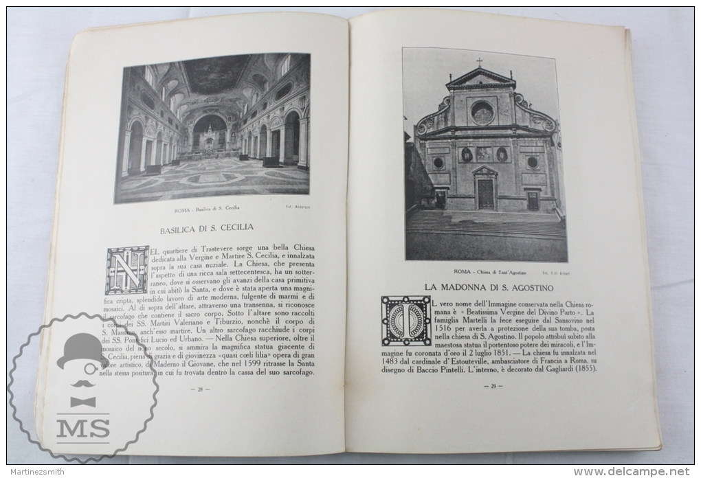 I Santuari D'Italia With A Preface By C. Bandini -  Edited By The Italian National Tourism Board In 1927 - Otros & Sin Clasificación