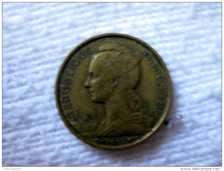 France: La Réunion 10 Francs 1955 - Réunion