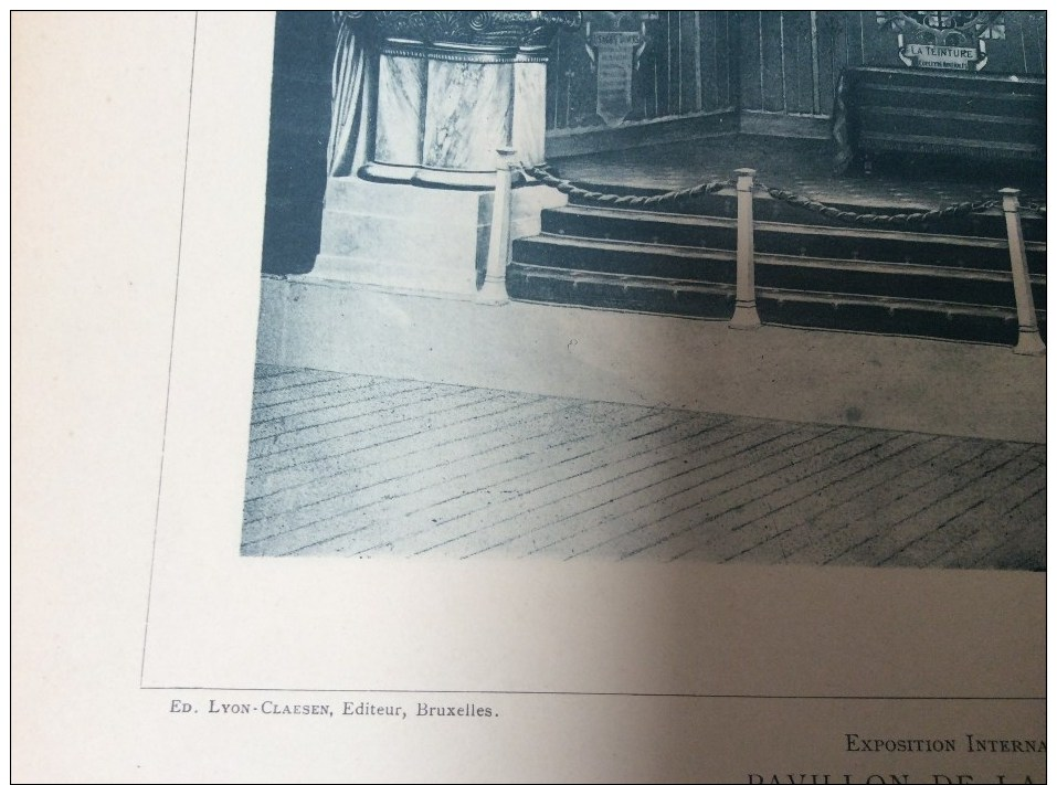 Pavillon De La Société SOLVAY  Exposition Internationale De Bruxelles 1897 L'Emulation  Organe D'Architecture Belgique - Architektur