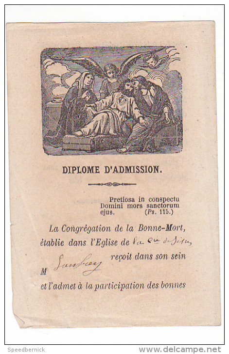 25591- Lot Huit 8 Images Pieuses -trois Ave Maria - Jesus Enfant - Diplome Admission Bonne-mart -priere Amende Honorable - Images Religieuses