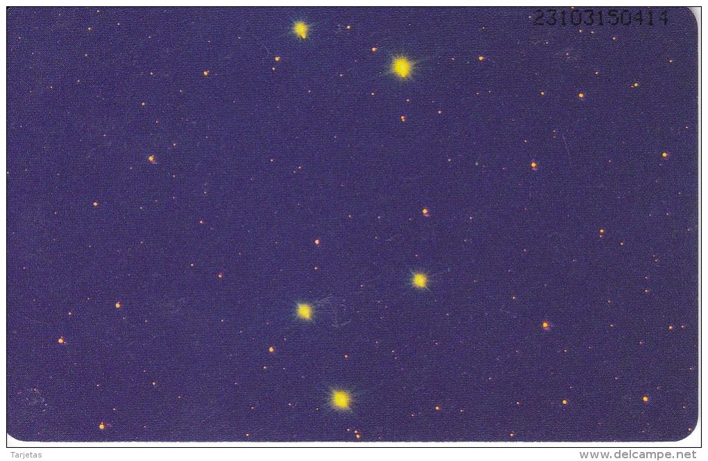 TARJETA DE ALEMANIA DE LA CONSTELACION DE PISCIS DE TIRADA 3000 - Astronomùia