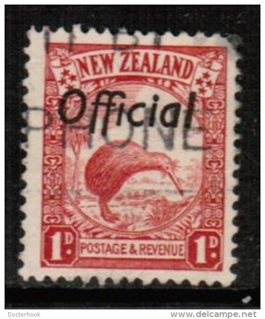 NEW ZEALAND  Scott # O 58  VF USED - Officials