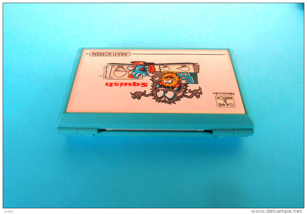 NINTENDO Squish - Game & Watch - Multi Screen ** MADE IN JAPAN ** Original Vintage RRR - Game & Watch