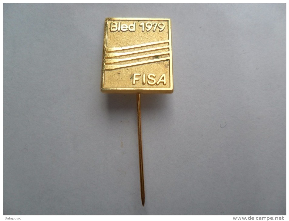 Rowing Championship Bled 1979 FISA   PINS BADGES P2 - Rowing