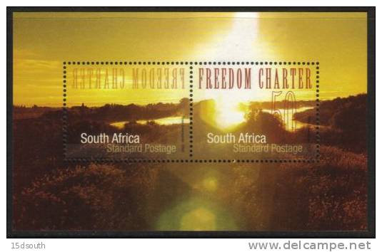 South Africa - 2005 50th Anniversary Of Freedom Charter (**) # SG 1543 - Ungebraucht