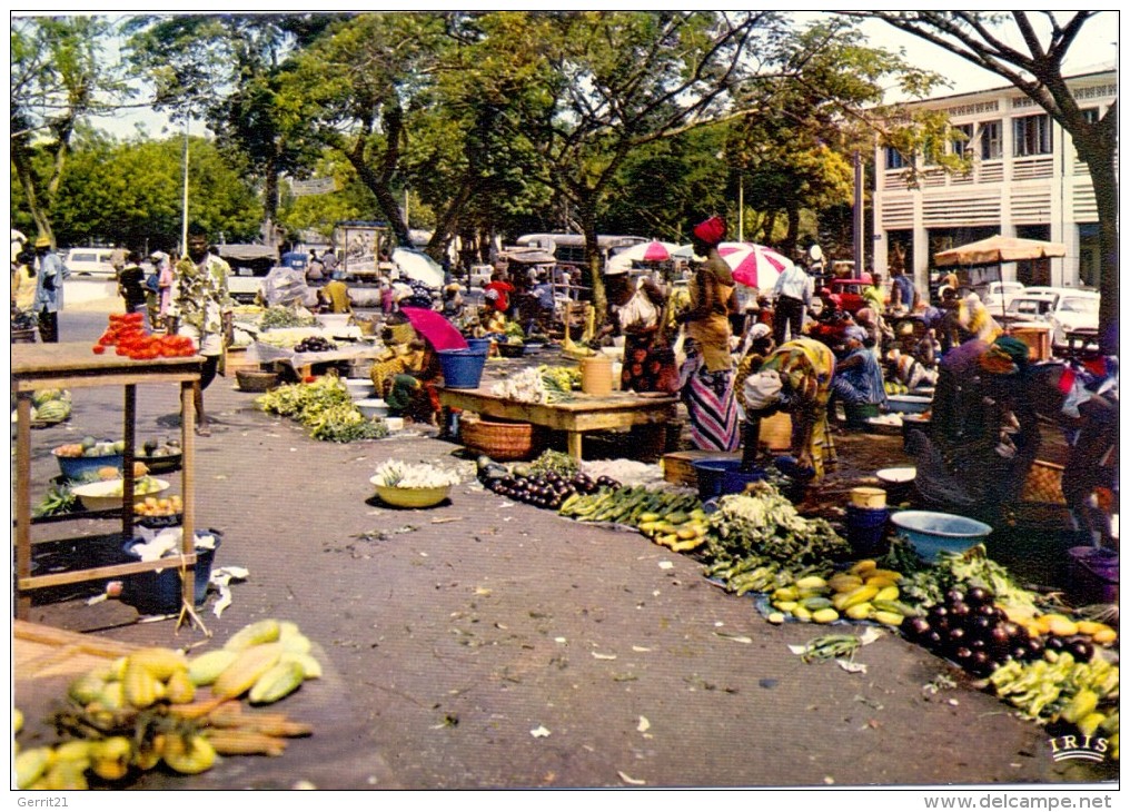 VÖLKERKUNDE / ETHNIC - Cote D´Ivore, Abidjan, Le Marche - Elfenbeinküste