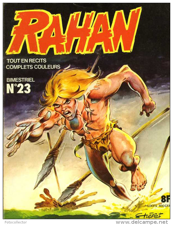 Rahan N° 23 Par Cheret (1977) - Rahan