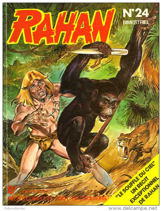 Rahan N° 24 Par Cheret (1977) - Rahan