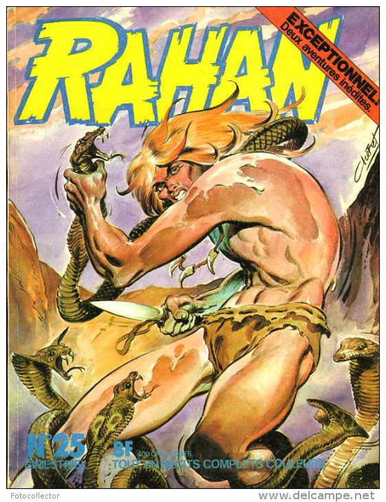 Rahan N° 25 Par Cheret (1977) - Rahan