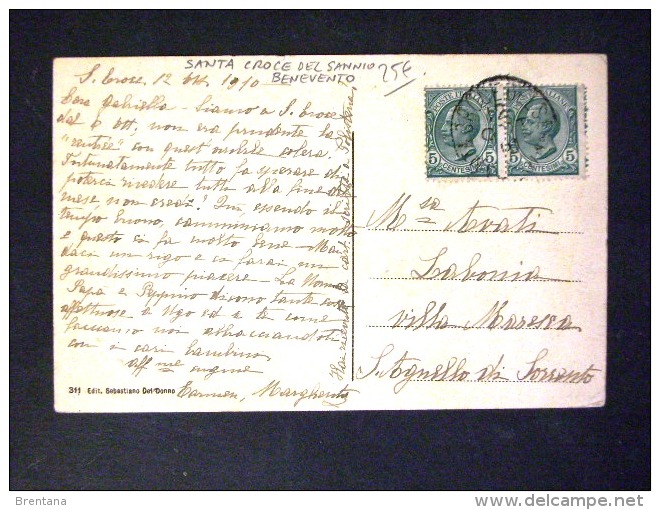 CAMPANIA -BENEVENTO -SANTA CROCE DEL SANNIO -F.P. LOTTO N°509 - Benevento