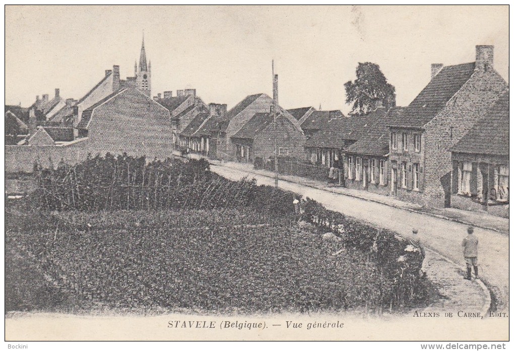 Stavele (Belgique) Vue Générale - Alveringem