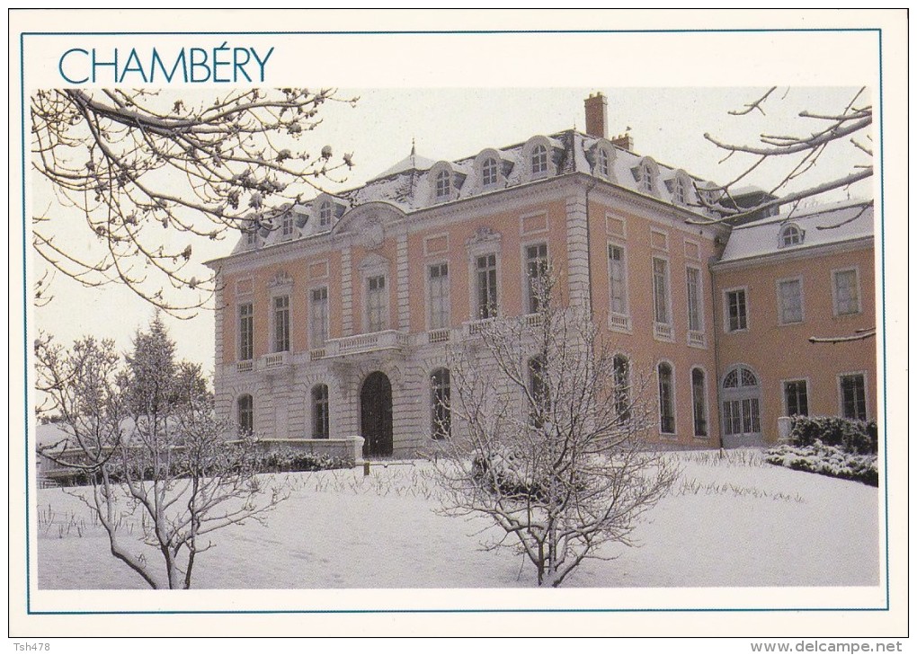 73---CHAMBERY---le Château De Boigne En Hiver---voir 2 Scans - Chambery