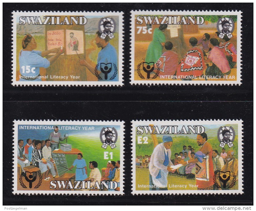 SWAZILAND, 1990, Mint Never  Hinged Stamps, Education, 571-574, #6793 - Swaziland (1968-...)