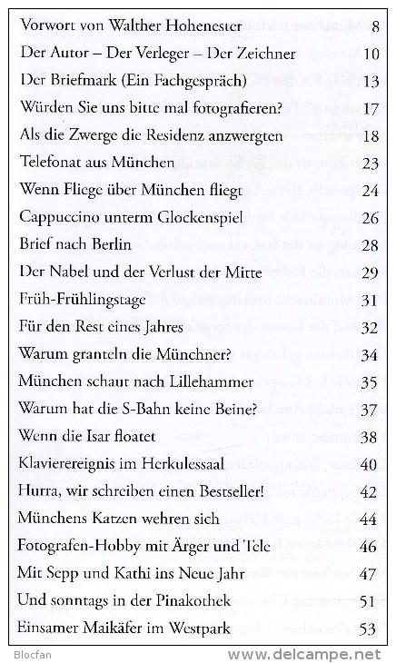 MICHEL 2015 W.Hohenester Der Viererblock Neu 15€ Humorvolle Lokalspitzen Der SZ Illustrationen Philately Book Of Germany - Autres & Non Classés