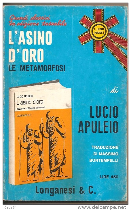 L'ASINO D'ORO  LUCIO APULEIO - Science Fiction Et Fantaisie