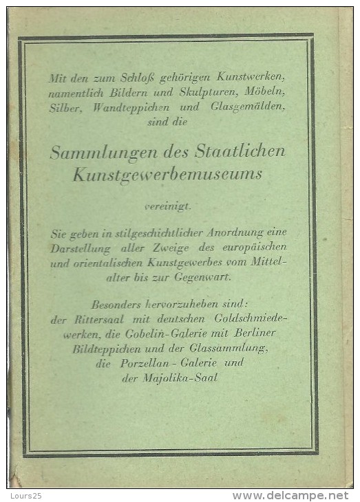 ! - Allemagne- Berlin - Das Schlossmuseum - 14 Cartes Noir/blanc - Voir Détails - Buch