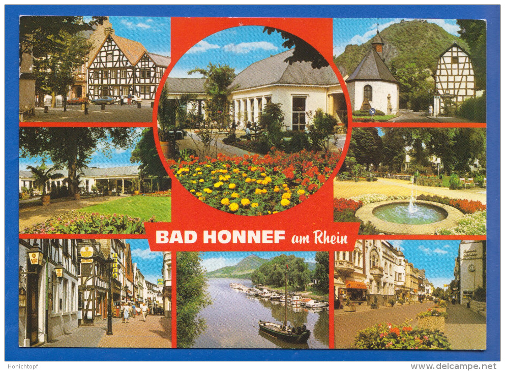 Deutschland; Bad Honnef; Multibildkarte - Bad Honnef