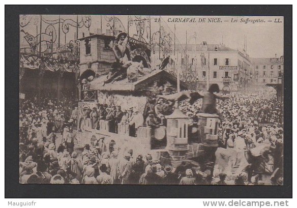 DD / 06 ALPES MARITIMES / NICE / CARNAVAL / LES SUFFRAGETTES - Carnival