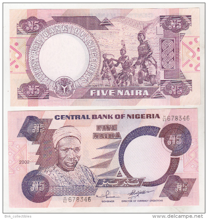 Nigeria 5 Naira 2002 Uncirculated - Nigeria