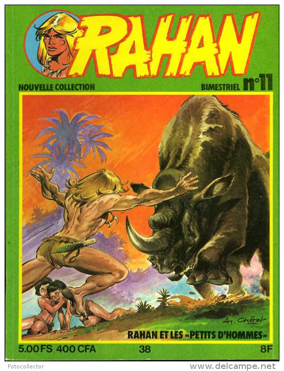 Rahan N° 38 (nouvelle Collection N° 11 - 1979) Par Cheret - Rahan