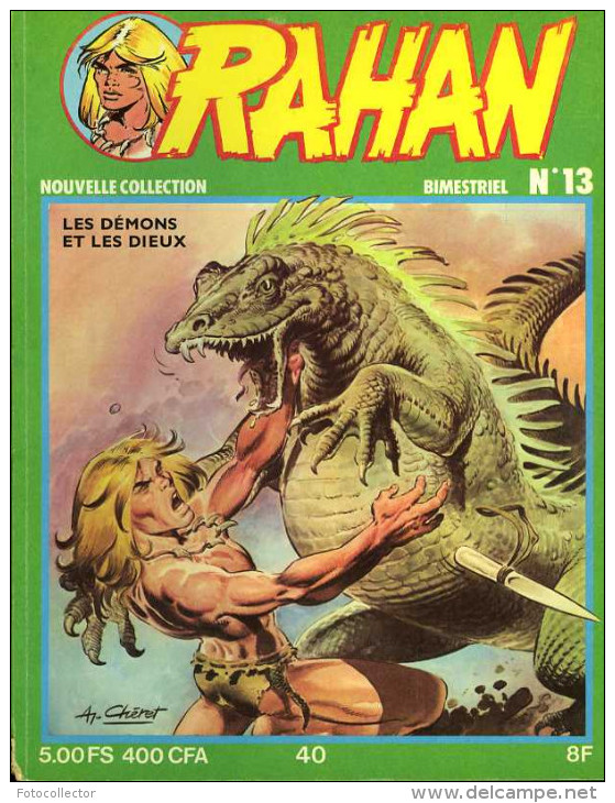 Rahan N° 40 (nouvelle Collection N° 13 - 1980) Par Cheret - Rahan