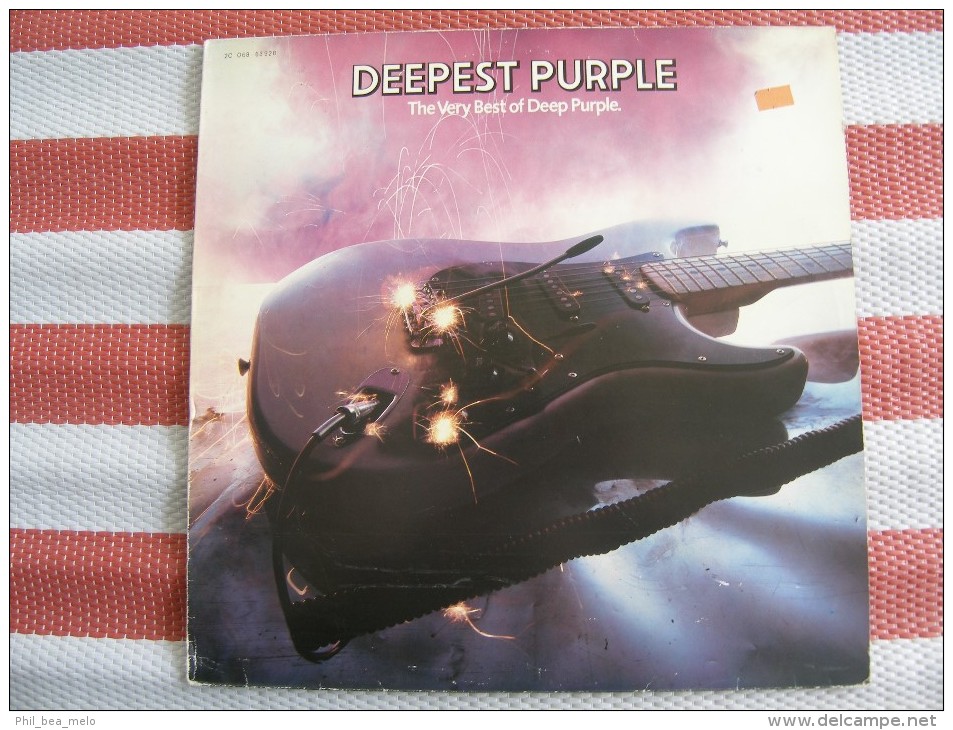 MUSIQUE - VINYL 33 TOURS - DEEP PURPLE - DEEPEST PURPLE - LP - EMI PM 251 / 2C 068 63928 - BON ETAT - Other & Unclassified