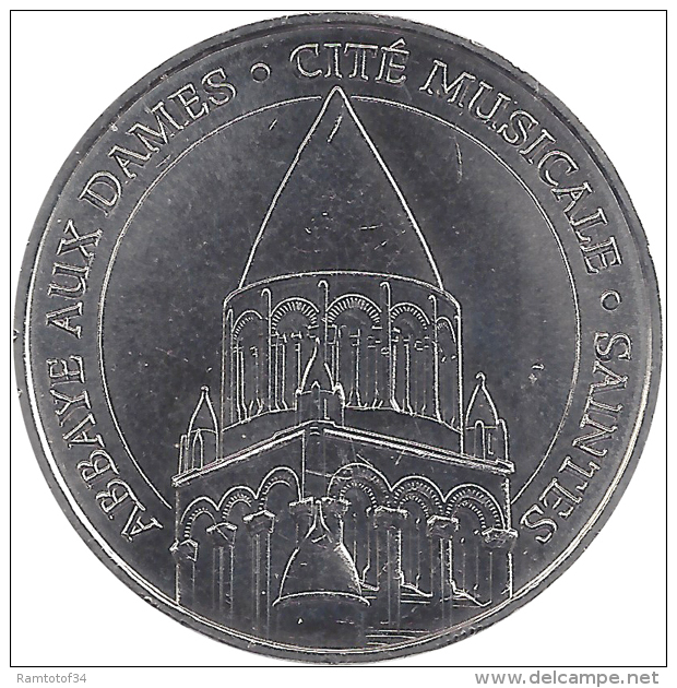 2014 MDP286 - ABBAYE AUX DAMES - Cité Musicale (Argent) / MONNAIE DE PARIS - 2014