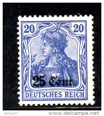 W845 - BELGIO 1916 , Unificato N. 18  ***  MNH - Occupazione 1914 – 18