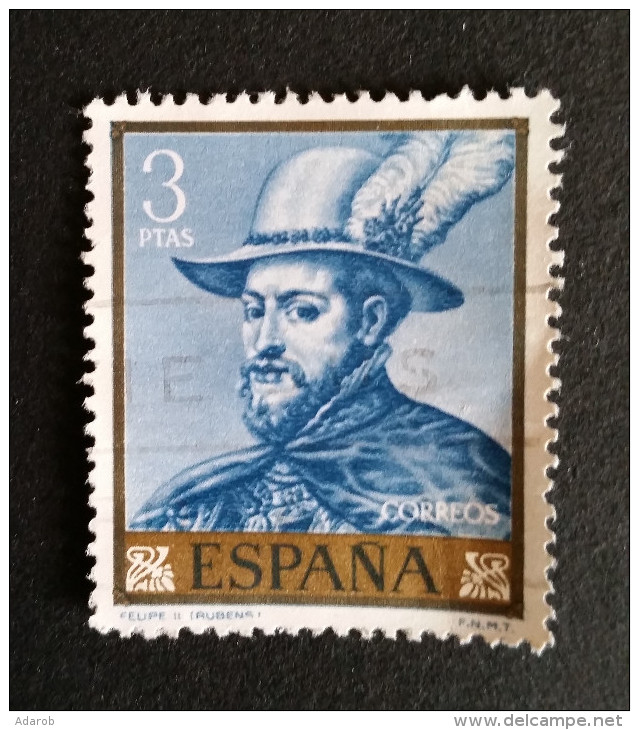 TIMBRE ESPAGNE N° 1101 De 1962 - 3 PTAS Pedro Pablo Rubens  - OBLITERE - Collections