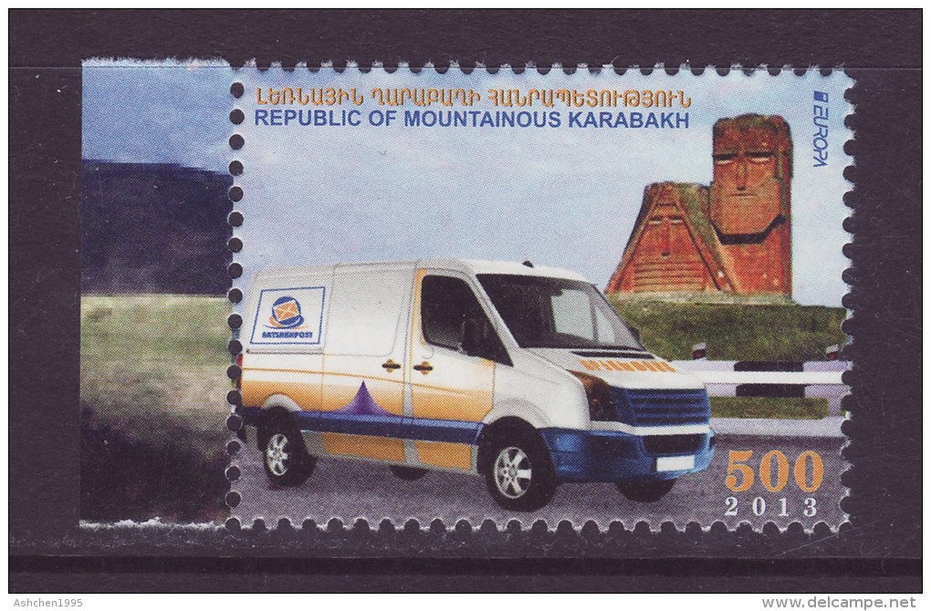 Armenien/Armenie/Armenia/Artsakh/Karabakh 2013, EUROPA CEPT, Postal Vehicles - MNH ** - 2013