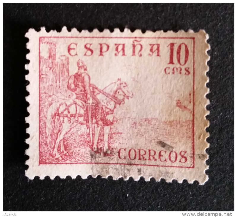 TIMBRE ESPAGNE N° 786 De 1949 - 10 CMS Digit And Cid - OBLITERE - Collections