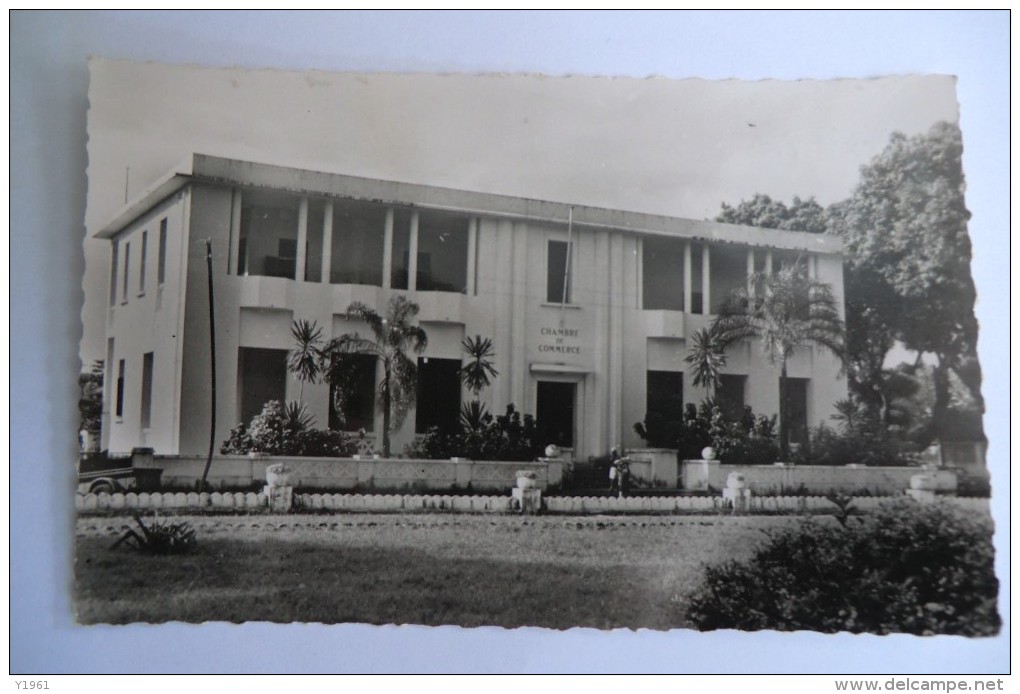 CPA GUINEE FRANçAISE CONAKRY. Chambre De Commerce. - Guinée Française