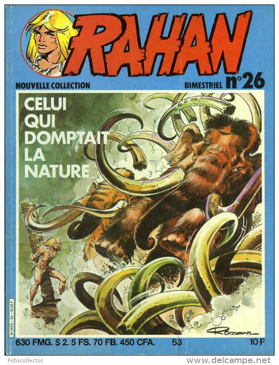 Rahan N° 53 (nouvelle Collection N° 26 - 1982) Par Chéret - Rahan
