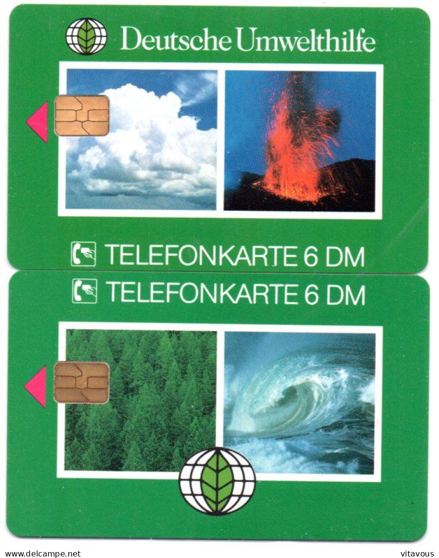 Loup Wolf  Animal Puzzle Allemagne Télécarte 1600 Exemplaires Phonecard  P034/035 - O-Series: Kundenserie Vom Sammlerservice Ausgeschlossen