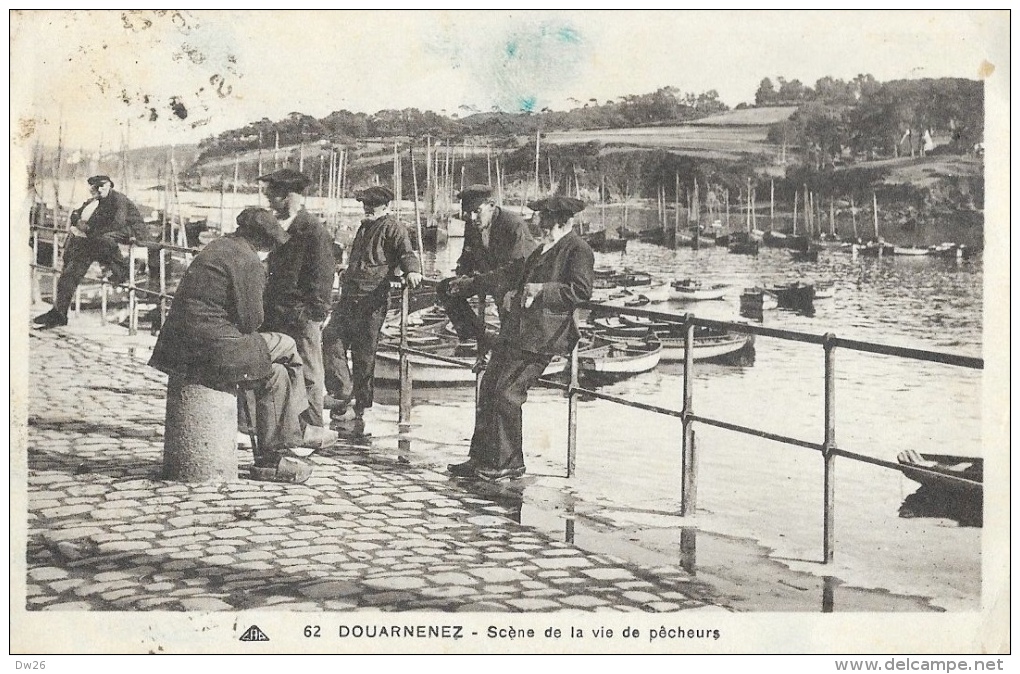 Douarnenez - Scène De La Vie De Pêcheurs - Carte CAP N° 62 De 1933 - Douarnenez