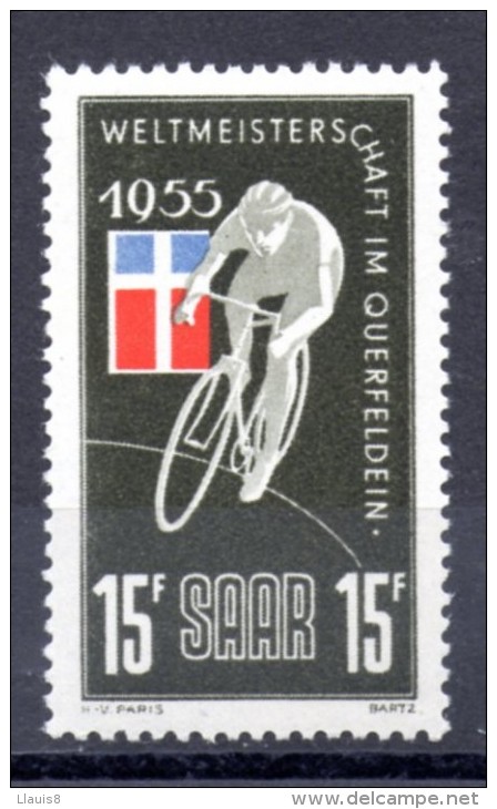 SARRE. AÑO 1955. Mi 357. (MH) - Unused Stamps